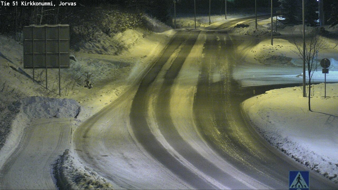 Weather Camera Image Väg 51 Kyrkslätt, Jorvas, Kirkkonummi, Uusimaa