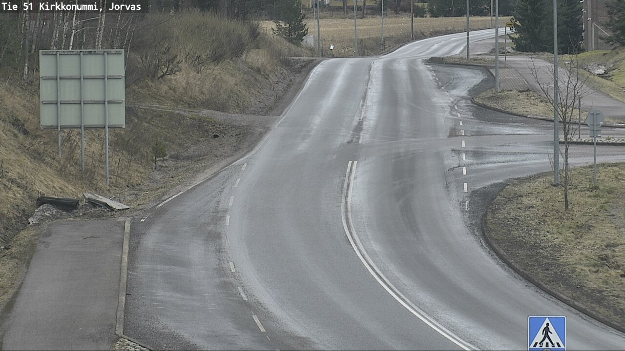 Weather Camera Image Road 51 Kirkkonummi, Jorvas, Kirkkonummi, Uusimaa