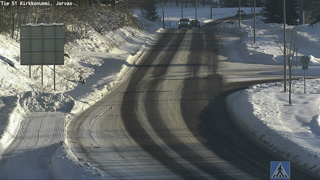 Weather Camera Image Väg 51 Kyrkslätt, Jorvas, Kirkkonummi, Uusimaa
