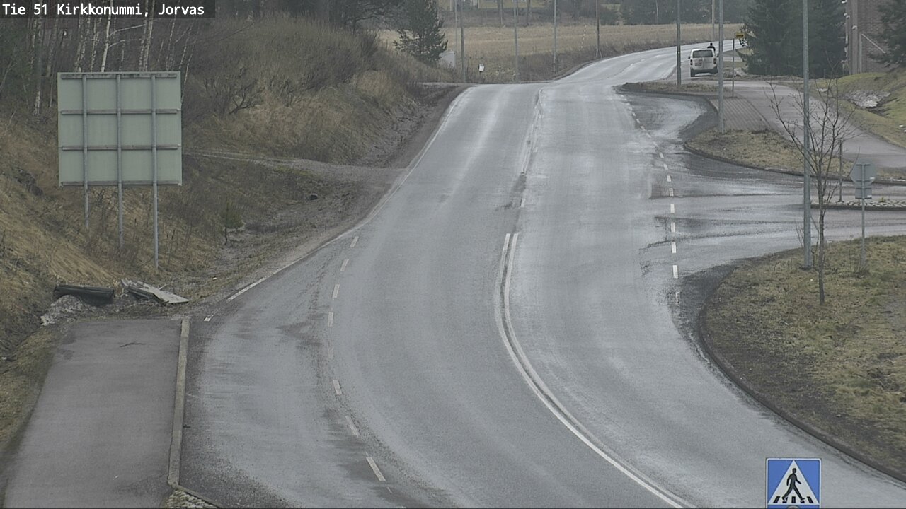 Weather Camera Image Väg 51 Kyrkslätt, Jorvas, Kirkkonummi, Uusimaa