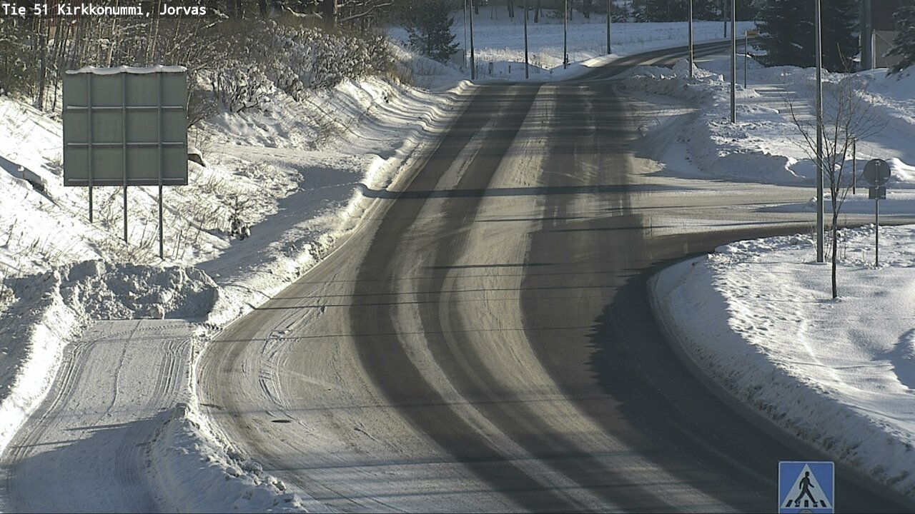 Weather Camera Image Väg 51 Kyrkslätt, Jorvas, Kirkkonummi, Uusimaa