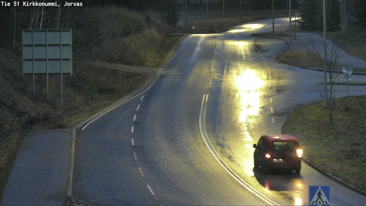 Weather Camera Image Väg 51 Kyrkslätt, Jorvas, Kirkkonummi, Uusimaa