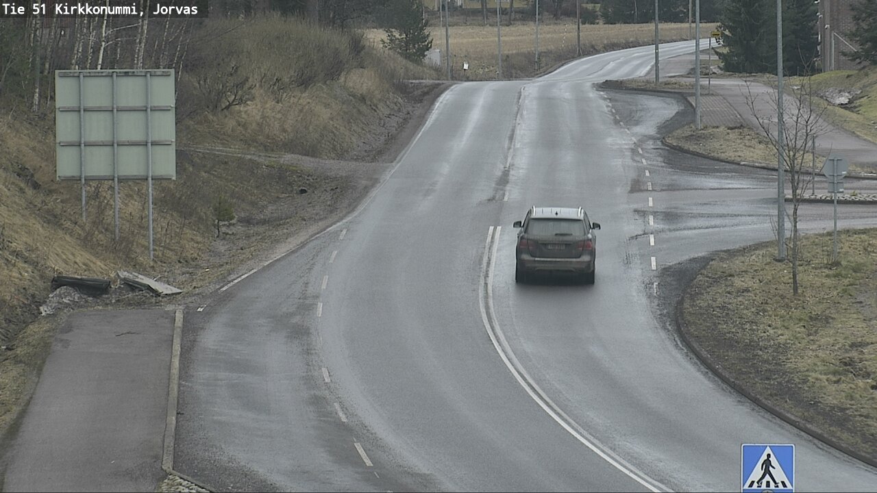 Weather Camera Image Väg 51 Kyrkslätt, Jorvas, Kirkkonummi, Uusimaa