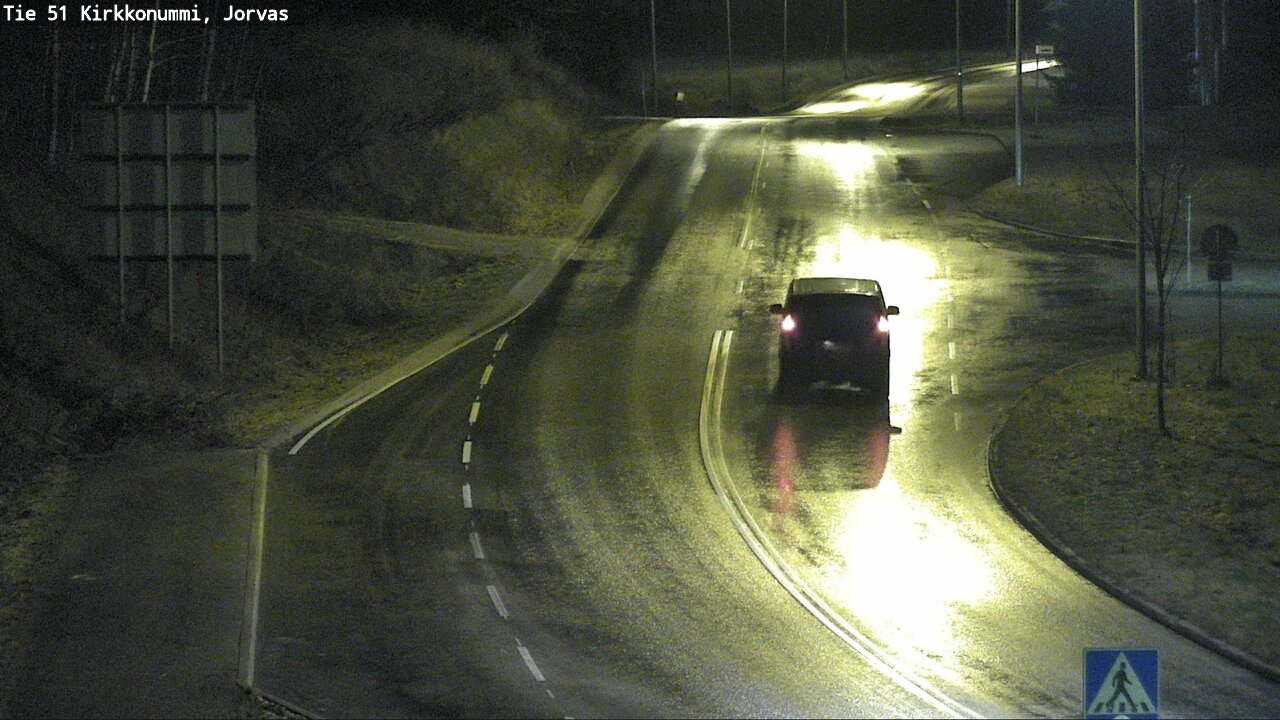 Weather Camera Image Väg 51 Kyrkslätt, Jorvas, Kirkkonummi, Uusimaa