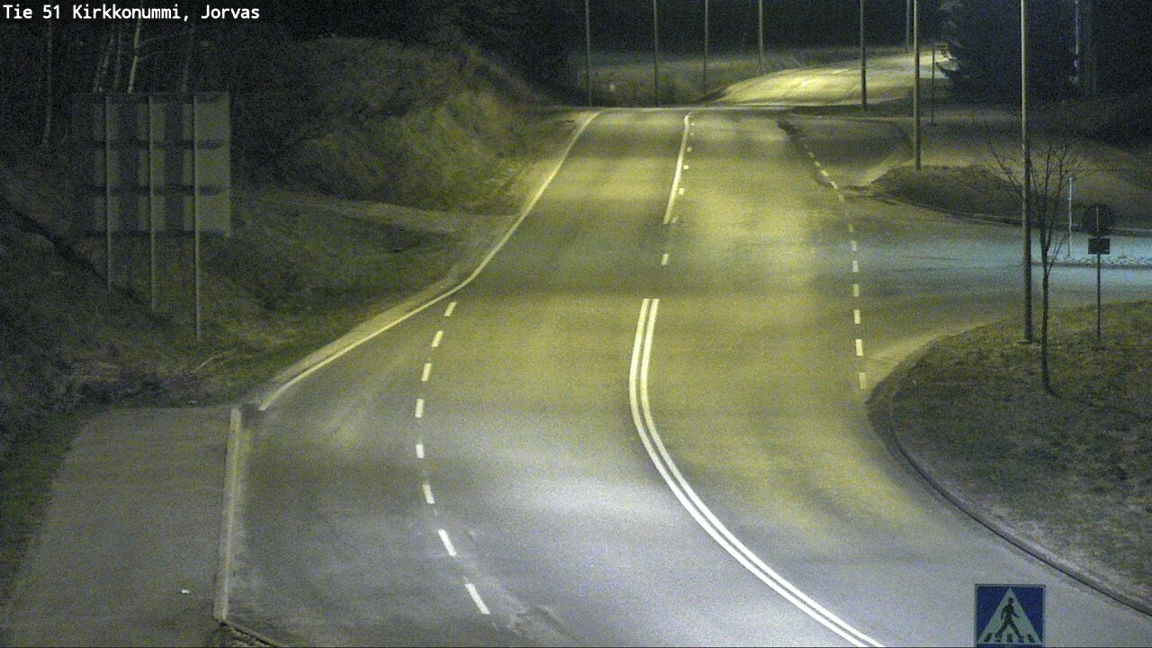 Weather Camera Image Road 51 Kirkkonummi, Jorvas, Kirkkonummi, Uusimaa
