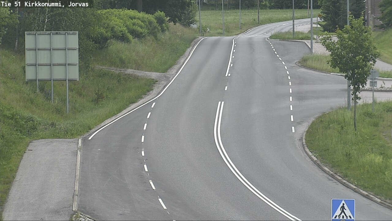 Weather Camera Image Väg 51 Kyrkslätt, Jorvas, Kirkkonummi, Uusimaa