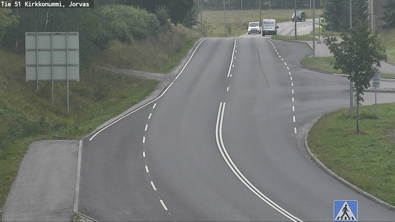 Weather Camera Image Road 51 Kirkkonummi, Jorvas, Kirkkonummi, Uusimaa