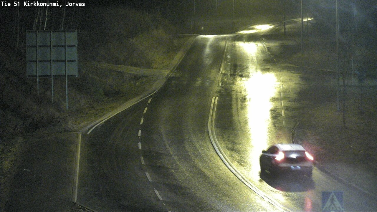 Weather Camera Image Road 51 Kirkkonummi, Jorvas, Kirkkonummi, Uusimaa