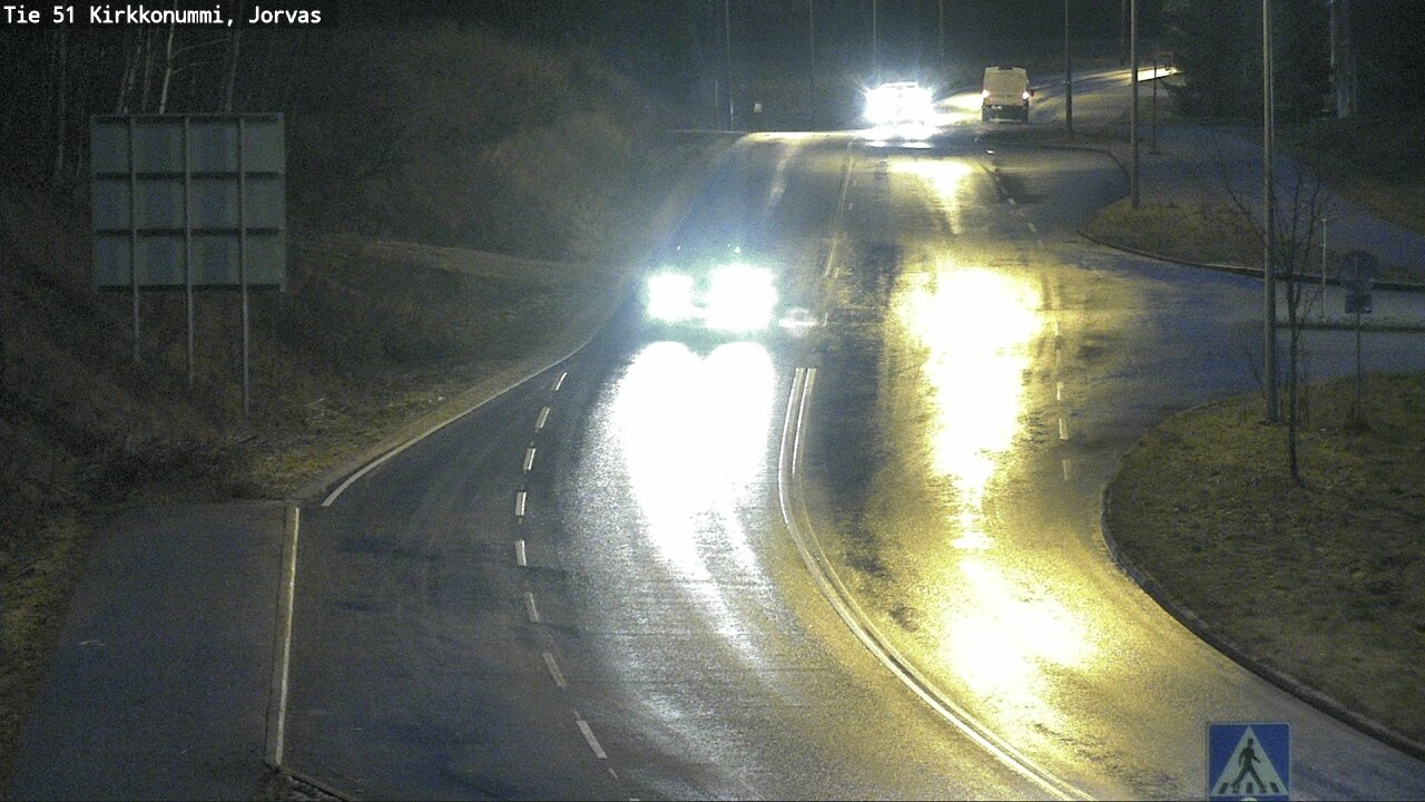 Weather Camera Image Väg 51 Kyrkslätt, Jorvas, Kirkkonummi, Uusimaa