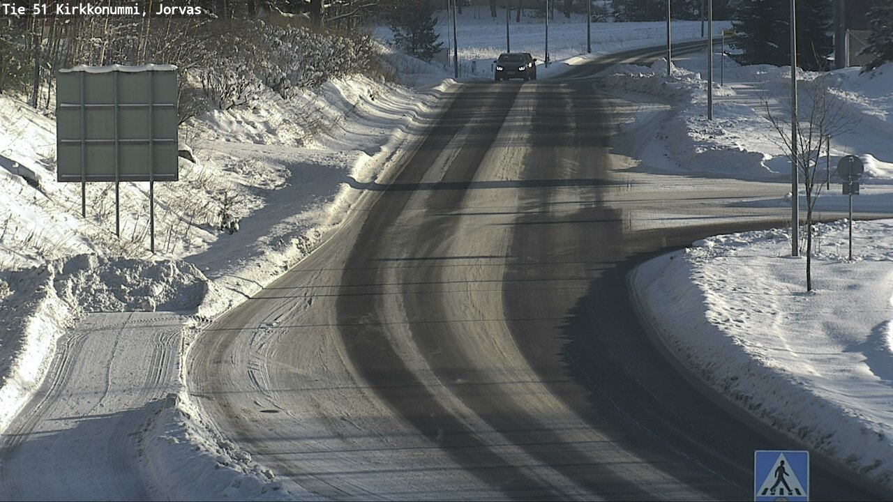 Weather Camera Image Väg 51 Kyrkslätt, Jorvas, Kirkkonummi, Uusimaa
