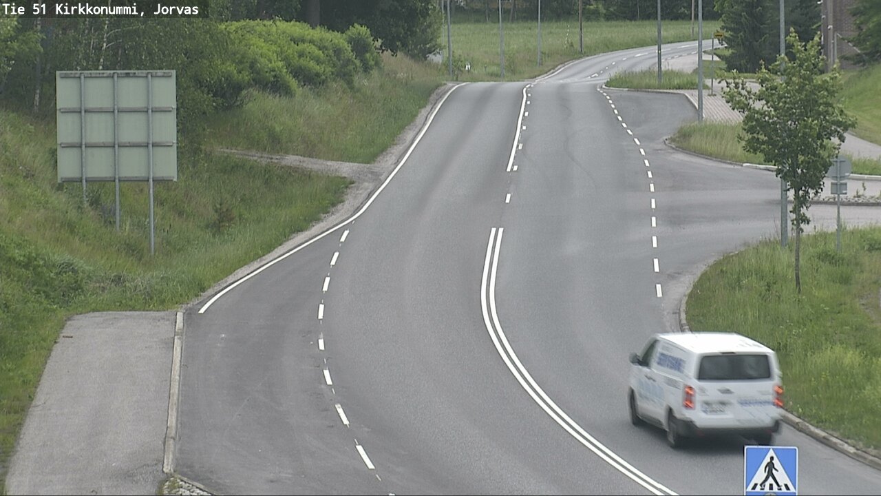 Weather Camera Image Road 51 Kirkkonummi, Jorvas, Kirkkonummi, Uusimaa