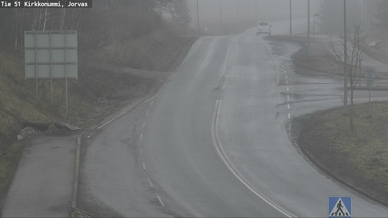 Weather Camera Image Väg 51 Kyrkslätt, Jorvas, Kirkkonummi, Uusimaa