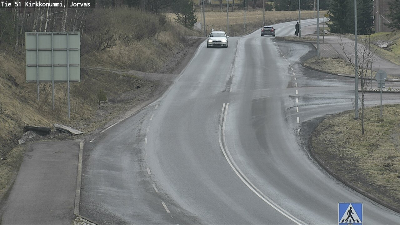 Weather Camera Image Road 51 Kirkkonummi, Jorvas, Kirkkonummi, Uusimaa