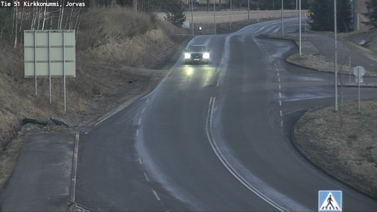 Weather Camera Image Road 51 Kirkkonummi, Jorvas, Kirkkonummi, Uusimaa
