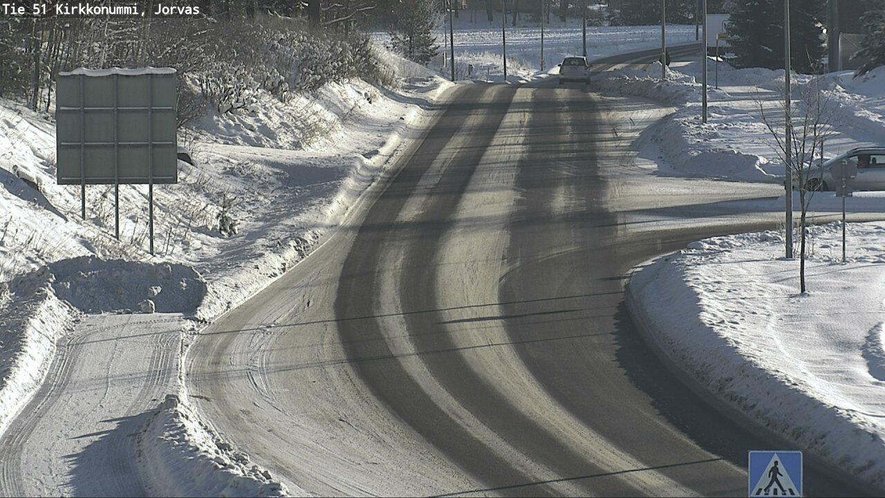 Weather Camera Image Road 51 Kirkkonummi, Jorvas, Kirkkonummi, Uusimaa