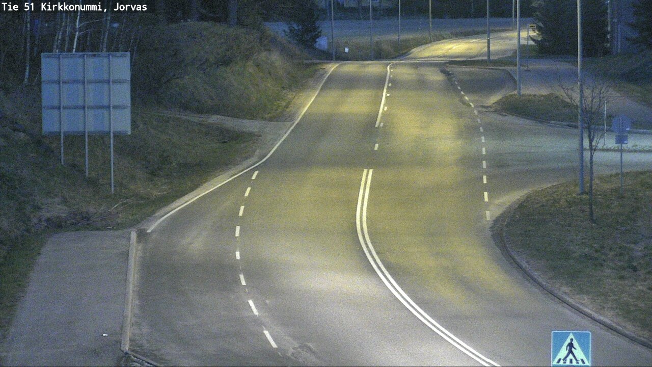 Weather Camera Image Road 51 Kirkkonummi, Jorvas, Kirkkonummi, Uusimaa