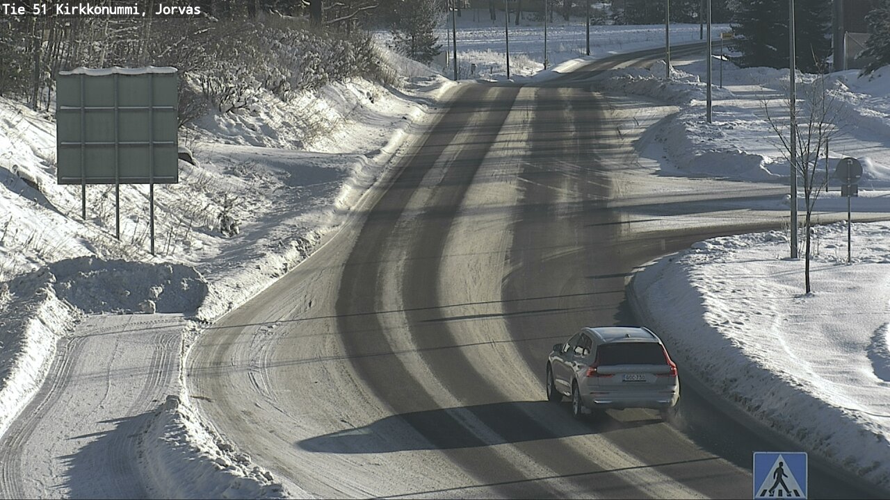 Weather Camera Image Road 51 Kirkkonummi, Jorvas, Kirkkonummi, Uusimaa