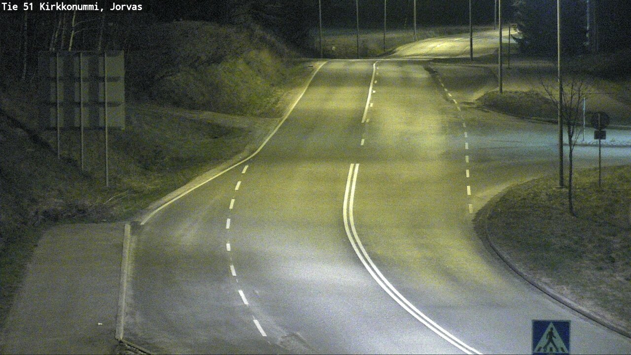 Weather Camera Image Road 51 Kirkkonummi, Jorvas, Kirkkonummi, Uusimaa