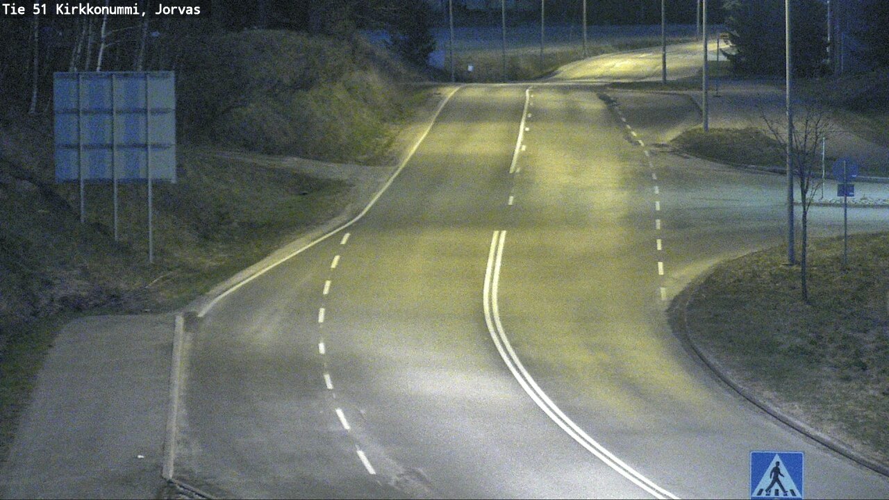 Weather Camera Image Road 51 Kirkkonummi, Jorvas, Kirkkonummi, Uusimaa