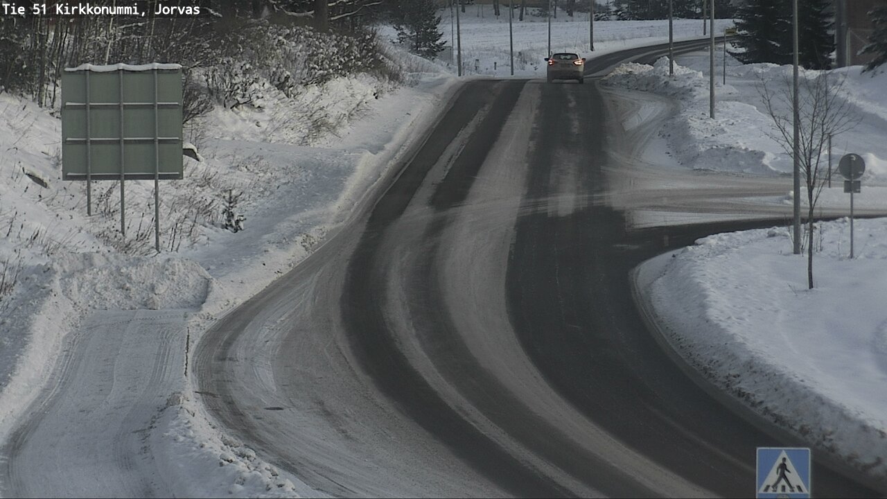 Weather Camera Image Väg 51 Kyrkslätt, Jorvas, Kirkkonummi, Uusimaa