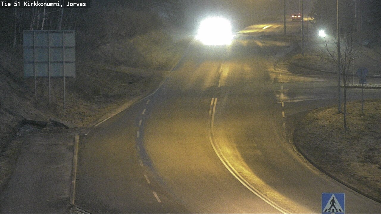 Weather Camera Image Road 51 Kirkkonummi, Jorvas, Kirkkonummi, Uusimaa