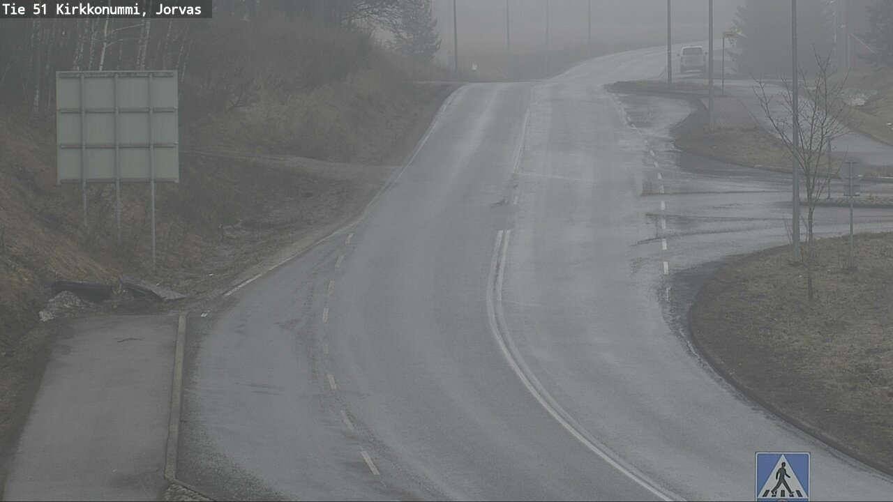 Weather Camera Image Väg 51 Kyrkslätt, Jorvas, Kirkkonummi, Uusimaa