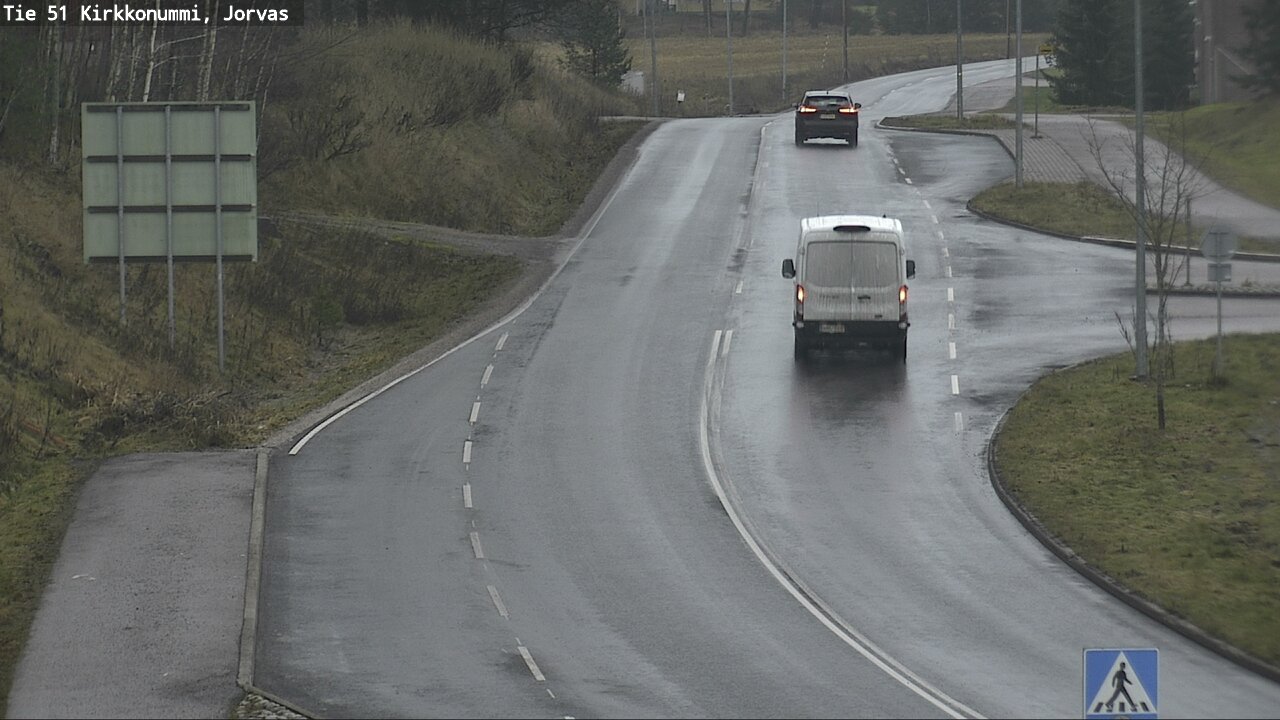 Weather Camera Image Väg 51 Kyrkslätt, Jorvas, Kirkkonummi, Uusimaa