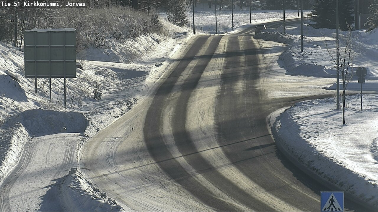 Weather Camera Image Road 51 Kirkkonummi, Jorvas, Kirkkonummi, Uusimaa