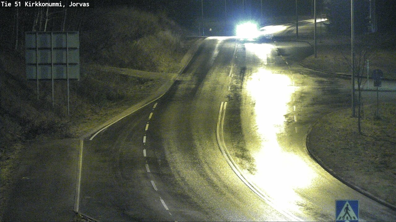 Weather Camera Image Väg 51 Kyrkslätt, Jorvas, Kirkkonummi, Uusimaa