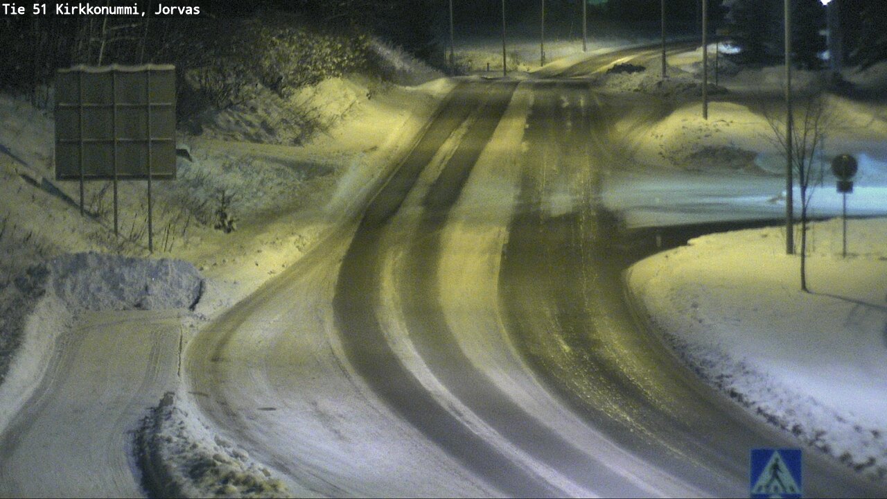 Weather Camera Image Väg 51 Kyrkslätt, Jorvas, Kirkkonummi, Uusimaa