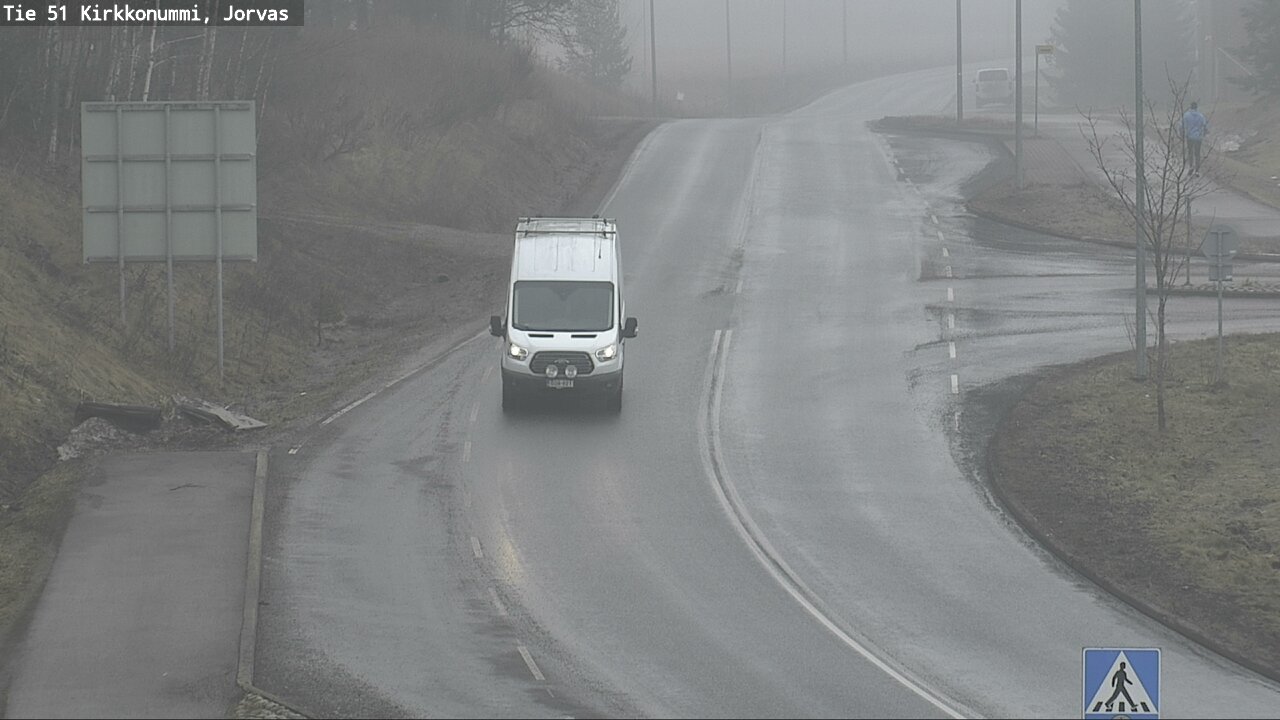 Weather Camera Image Väg 51 Kyrkslätt, Jorvas, Kirkkonummi, Uusimaa