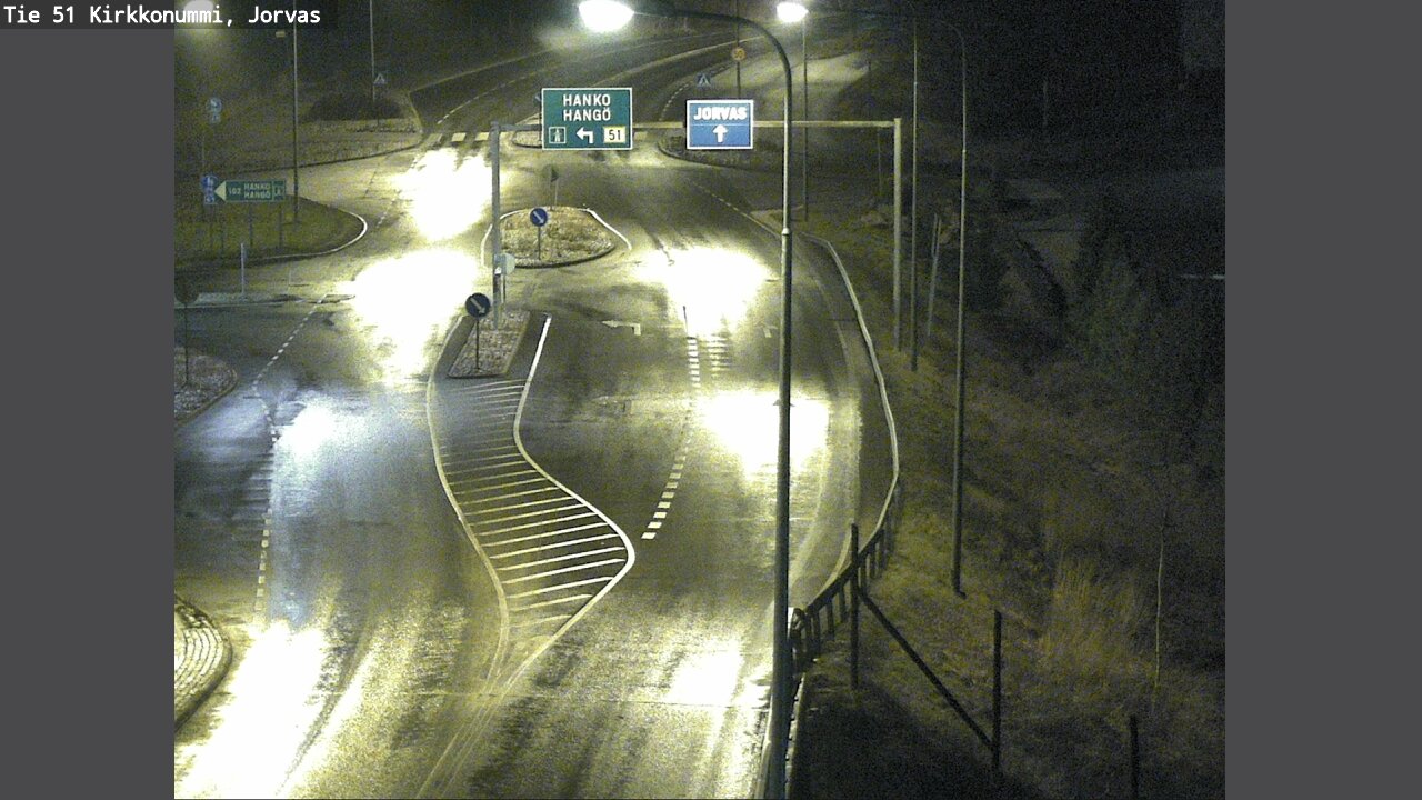 Weather Camera Image Road 51 Kirkkonummi, Jorvas, Kirkkonummi, Uusimaa