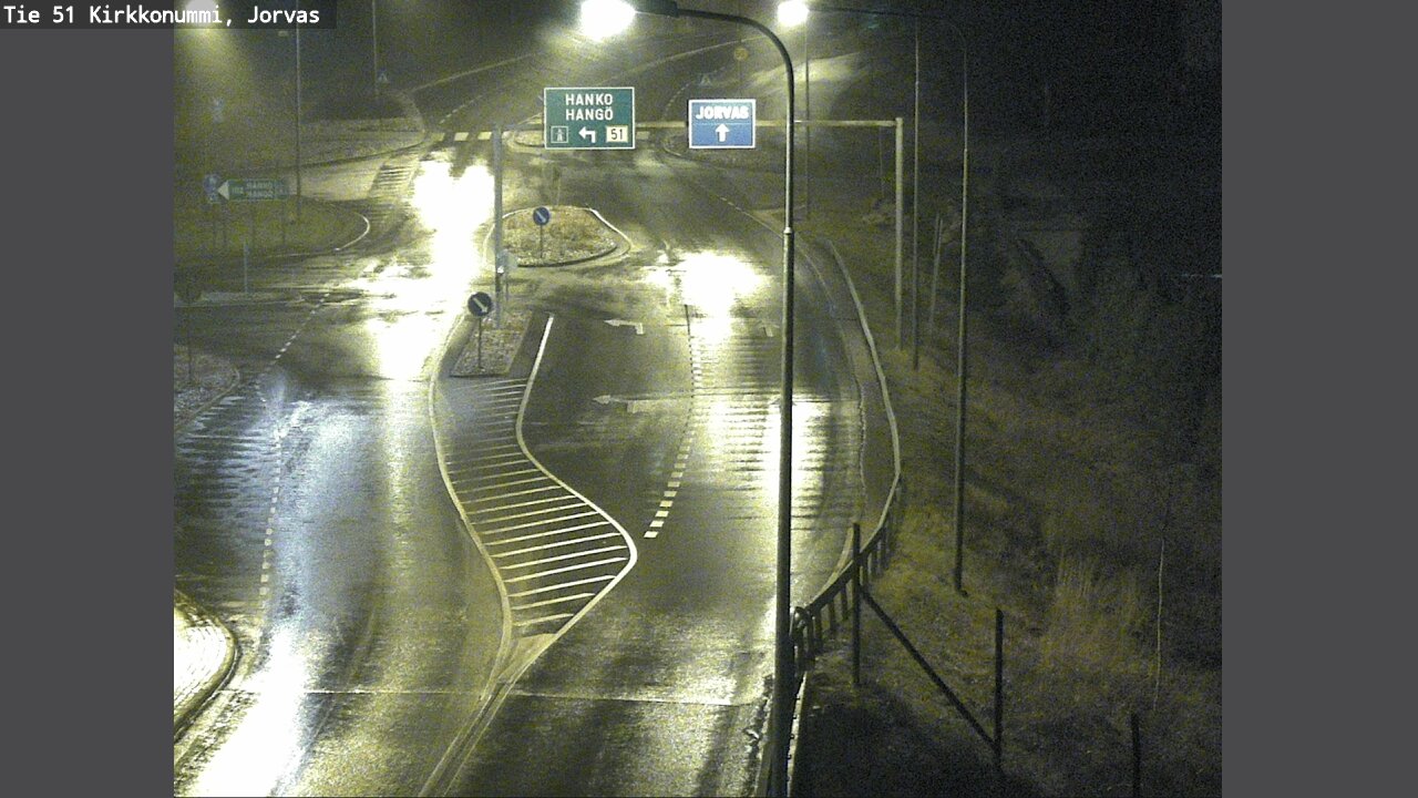 Weather Camera Image Road 51 Kirkkonummi, Jorvas, Kirkkonummi, Uusimaa