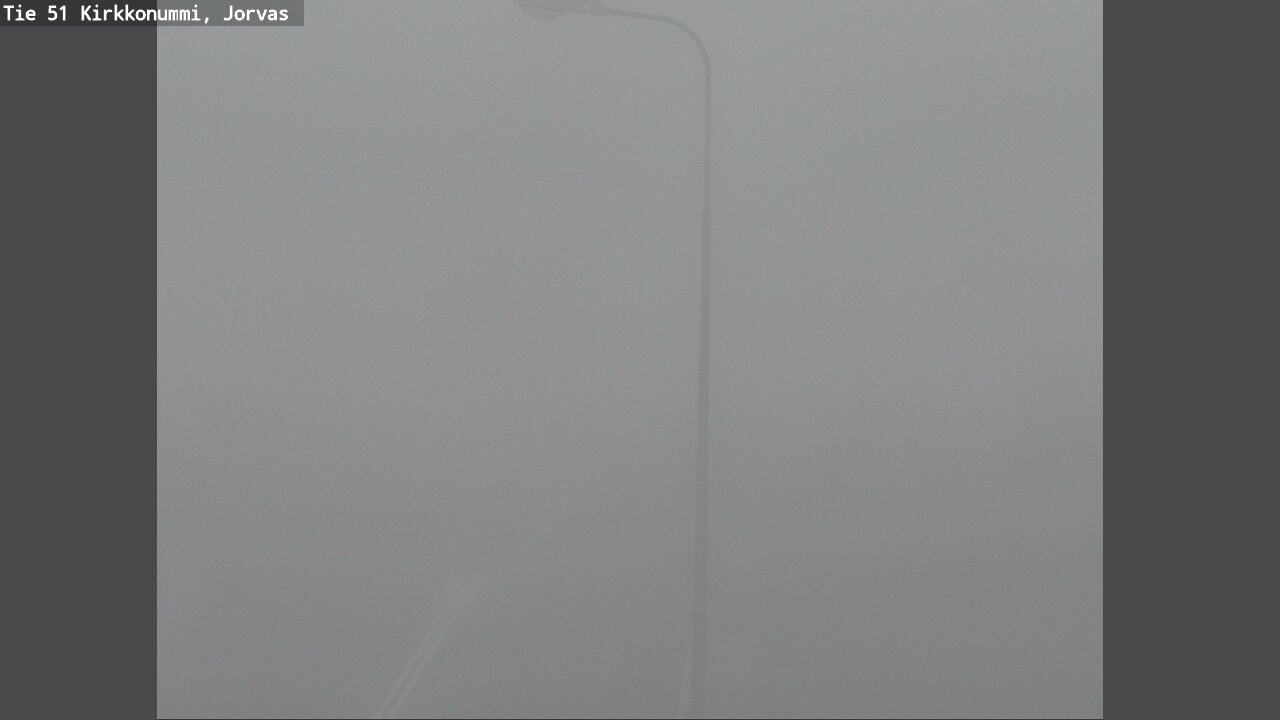 Weather Camera Image Road 51 Kirkkonummi, Jorvas, Kirkkonummi, Uusimaa