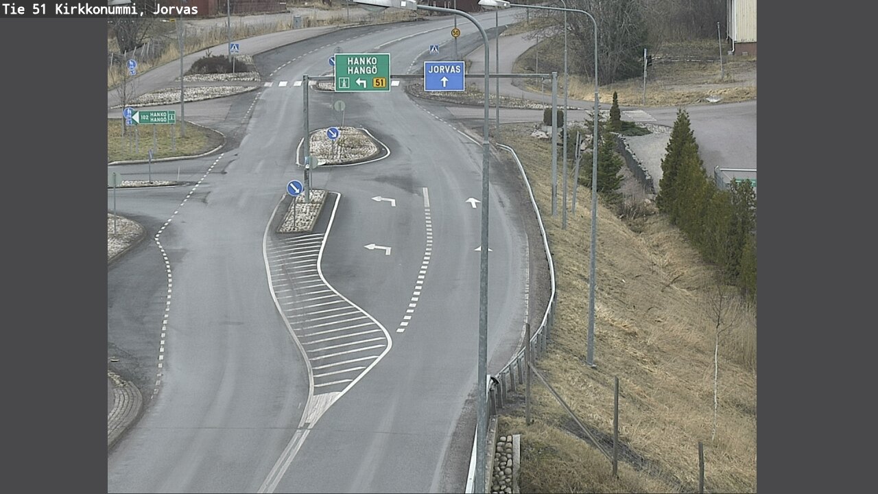 Weather Camera Image Road 51 Kirkkonummi, Jorvas, Kirkkonummi, Uusimaa
