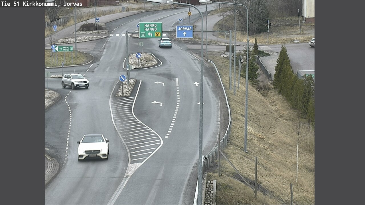 Weather Camera Image Road 51 Kirkkonummi, Jorvas, Kirkkonummi, Uusimaa