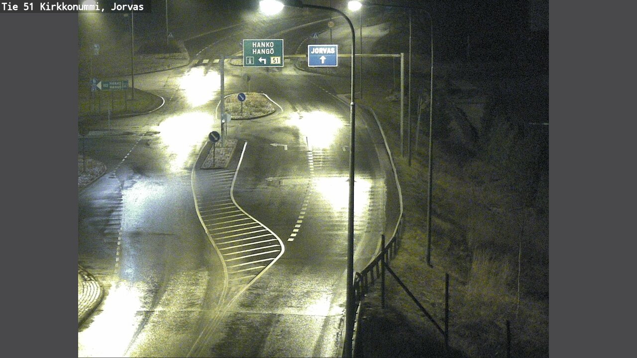 Weather Camera Image Road 51 Kirkkonummi, Jorvas, Kirkkonummi, Uusimaa