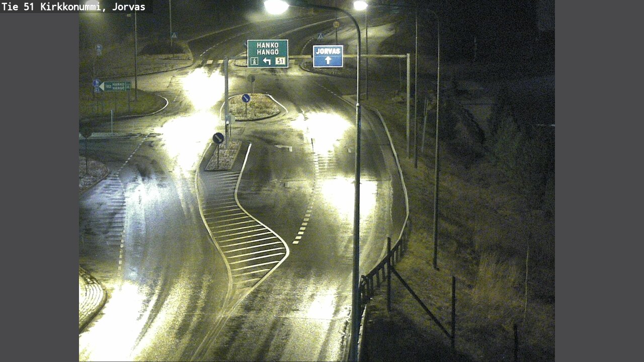 Weather Camera Image Road 51 Kirkkonummi, Jorvas, Kirkkonummi, Uusimaa