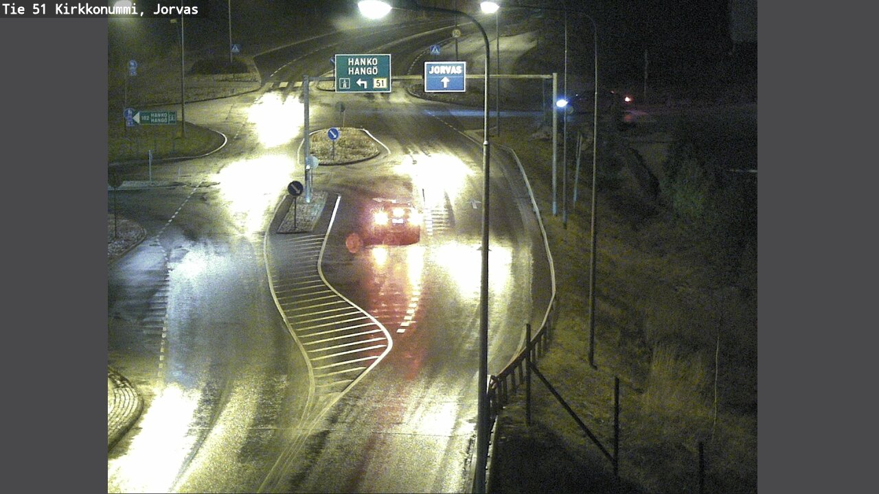 Weather Camera Image Road 51 Kirkkonummi, Jorvas, Kirkkonummi, Uusimaa