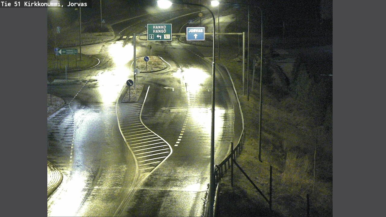 Weather Camera Image Road 51 Kirkkonummi, Jorvas, Kirkkonummi, Uusimaa
