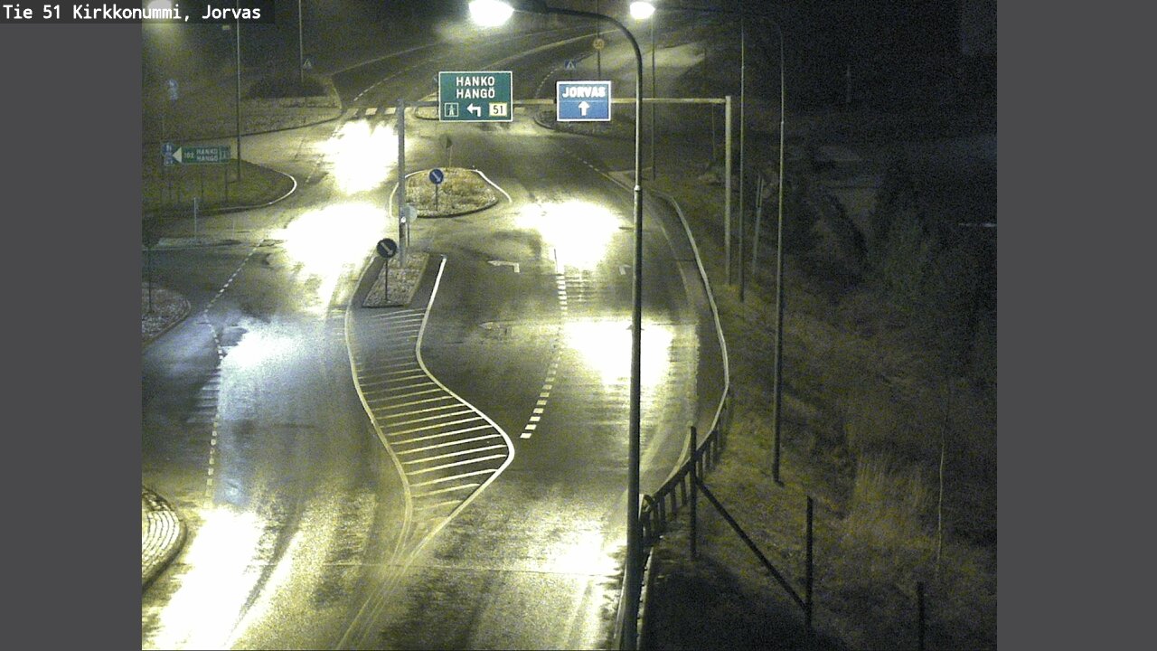 Weather Camera Image Road 51 Kirkkonummi, Jorvas, Kirkkonummi, Uusimaa