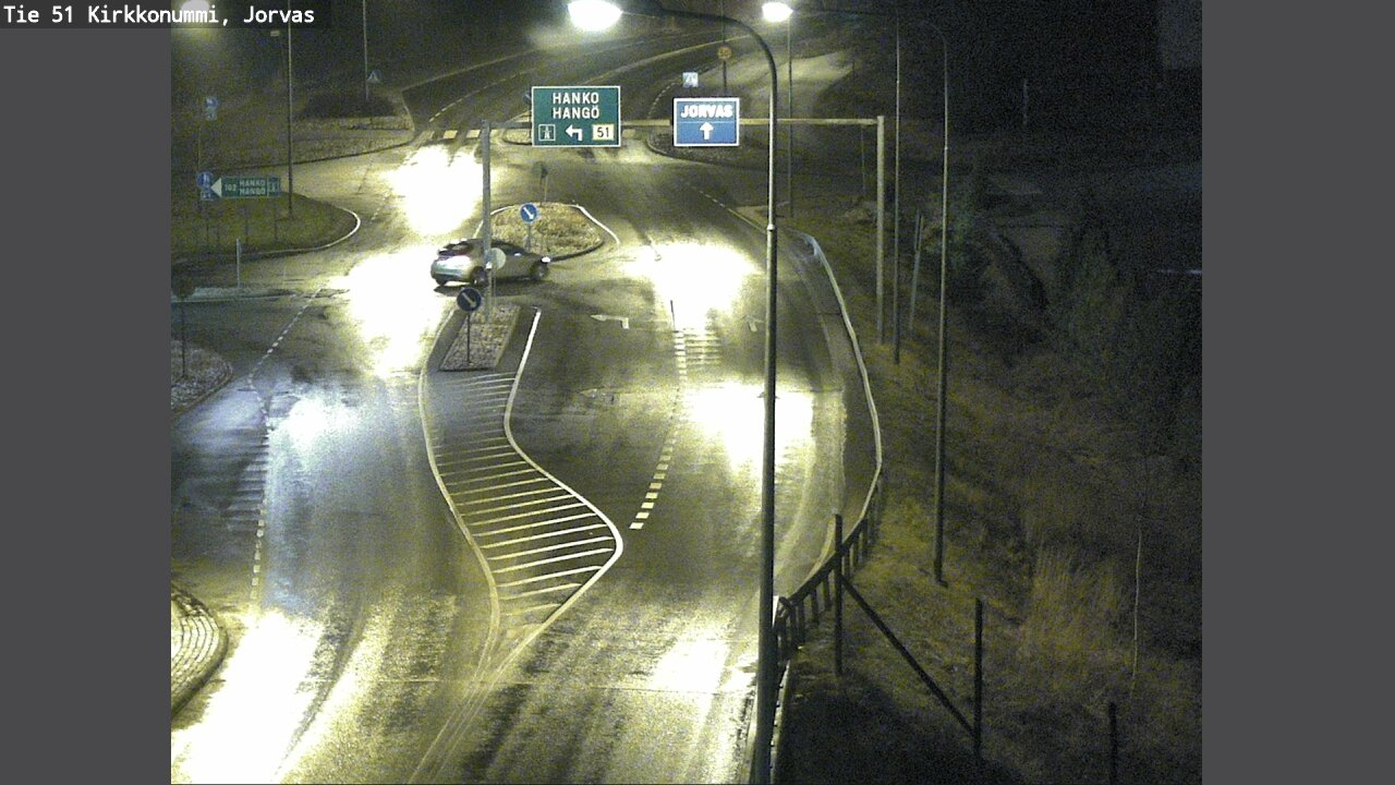 Weather Camera Image Road 51 Kirkkonummi, Jorvas, Kirkkonummi, Uusimaa