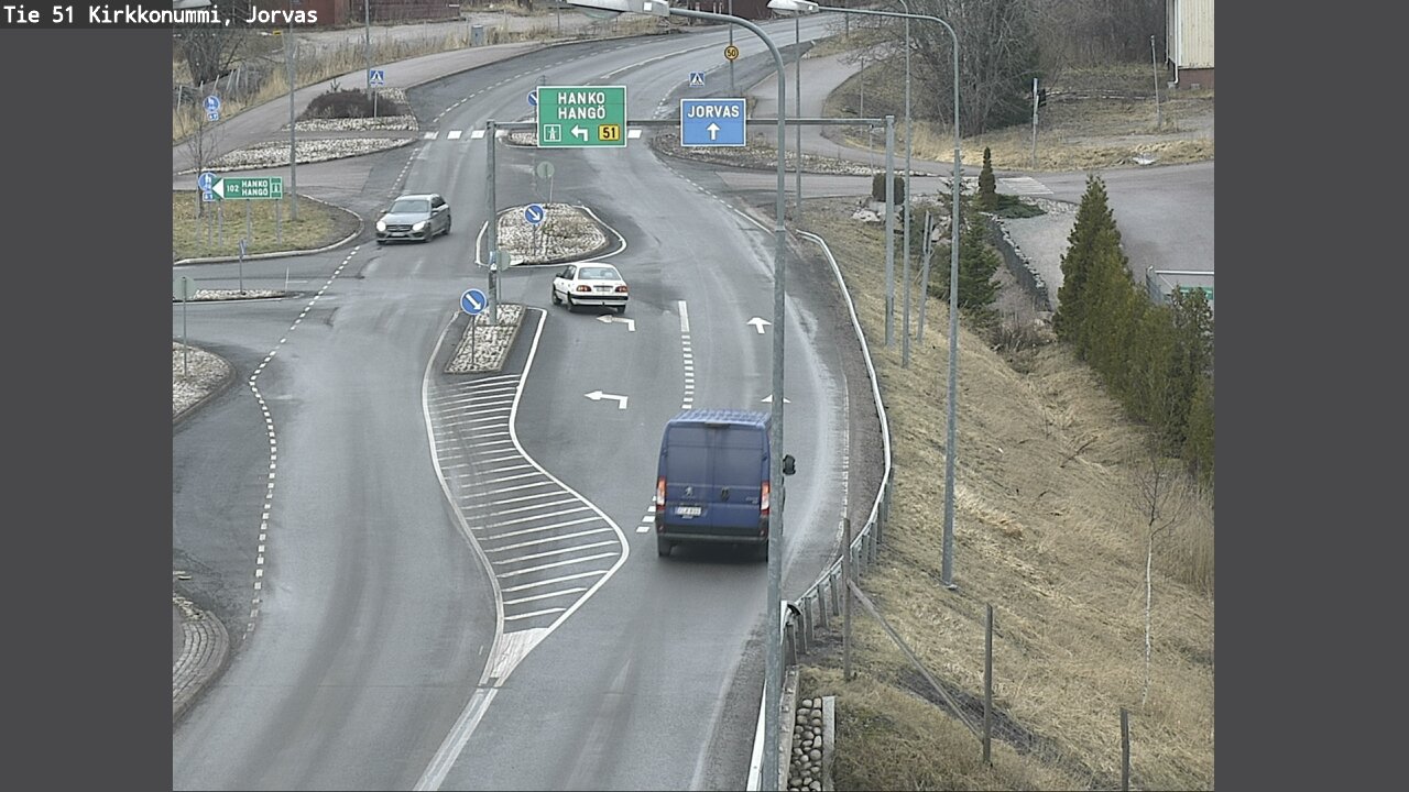 Weather Camera Image Road 51 Kirkkonummi, Jorvas, Kirkkonummi, Uusimaa