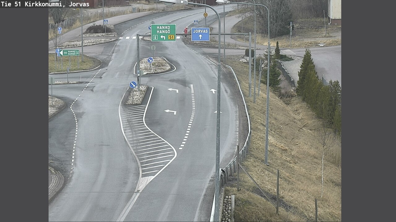 Weather Camera Image Road 51 Kirkkonummi, Jorvas, Kirkkonummi, Uusimaa