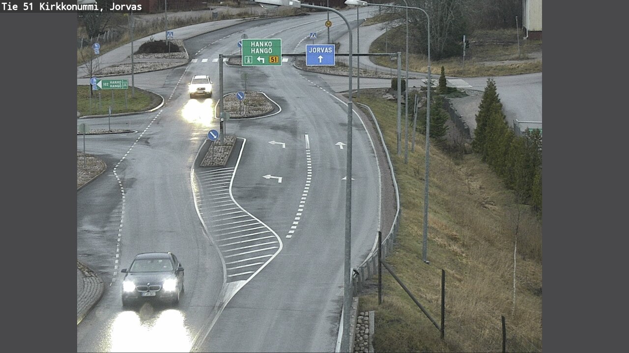 Weather Camera Image Väg 51 Kyrkslätt, Jorvas, Kirkkonummi, Uusimaa