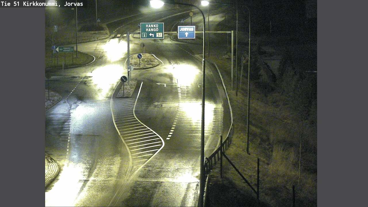 Weather Camera Image Road 51 Kirkkonummi, Jorvas, Kirkkonummi, Uusimaa