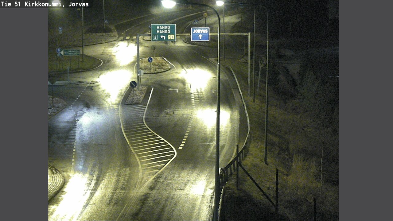 Weather Camera Image Road 51 Kirkkonummi, Jorvas, Kirkkonummi, Uusimaa