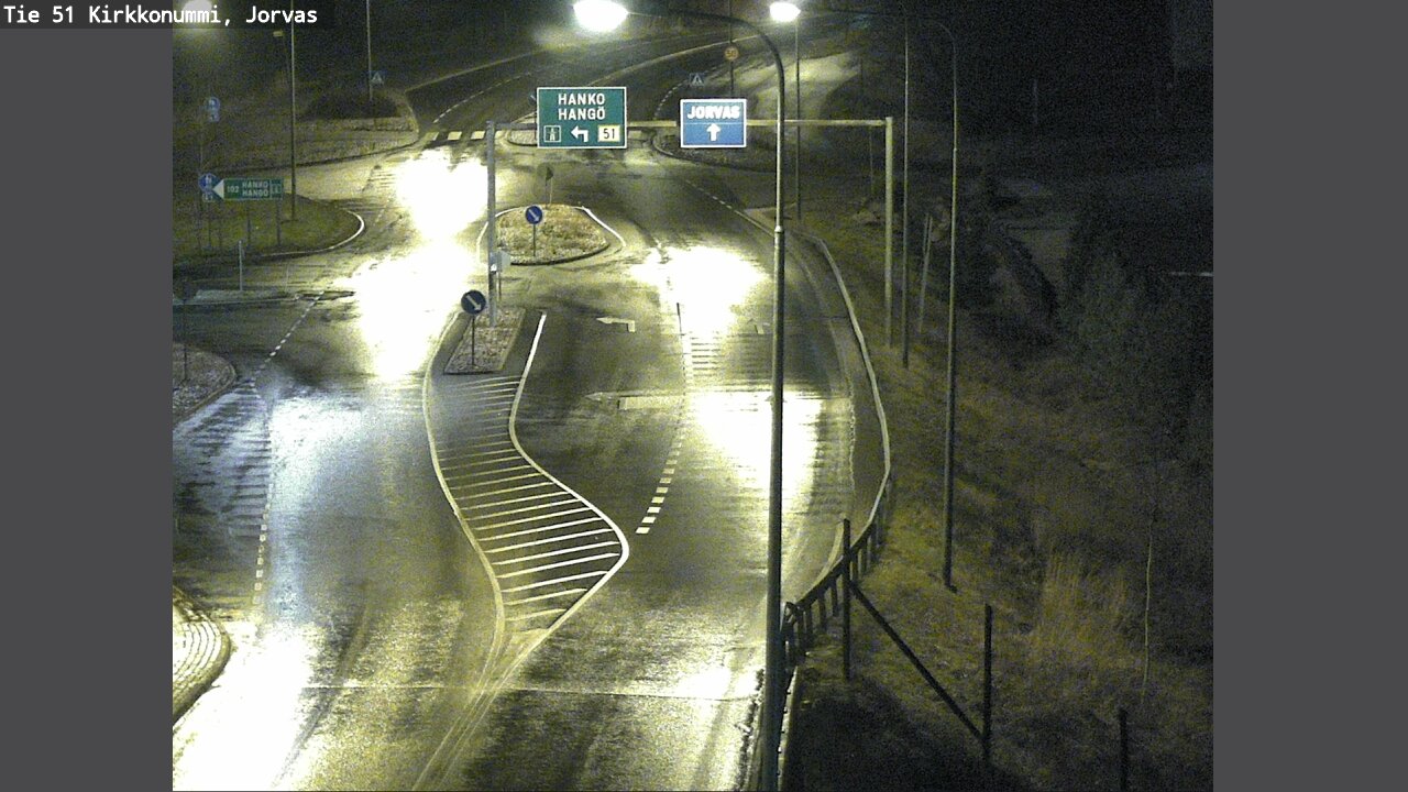 Weather Camera Image Road 51 Kirkkonummi, Jorvas, Kirkkonummi, Uusimaa