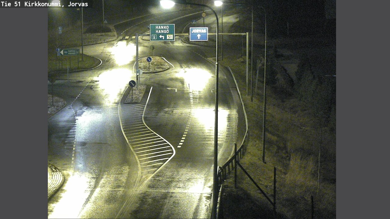 Weather Camera Image Road 51 Kirkkonummi, Jorvas, Kirkkonummi, Uusimaa