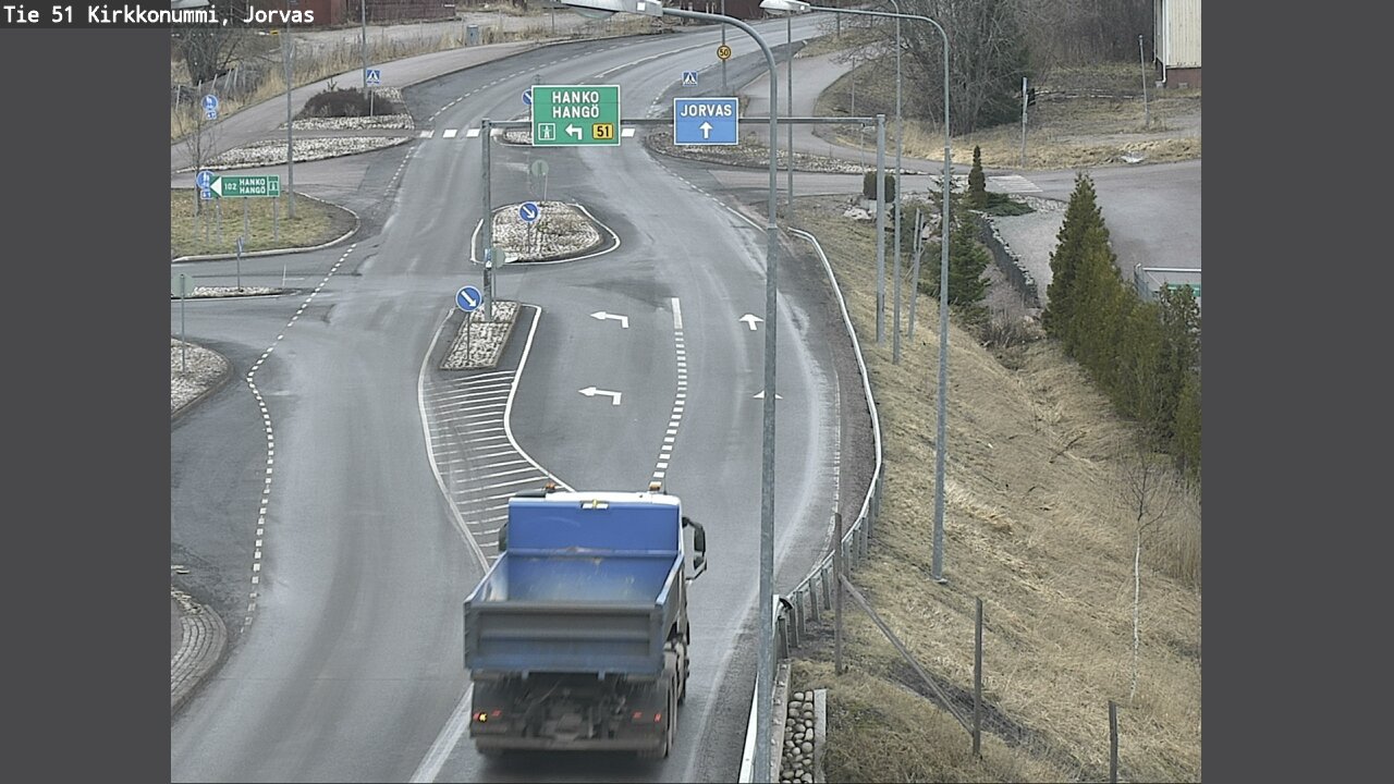 Weather Camera Image Road 51 Kirkkonummi, Jorvas, Kirkkonummi, Uusimaa